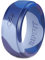 Rinfit Silicone Rings for Men,Mens Silicone Wedding Band,Silicone Ring Men,Rubber Wedding Rings for Men,Rubber Rings Men Great for Sports, Workout & Exercise,Infinity Collection,Blue Camo, Size 13