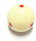 POFET 57.2mm Dot-Spot Poolball Billardtrainingsball für Kinder und Erwachsene Billardkugeln, Spielball Poolbillard Billardkugel, Standard Billardtisch Billardtisch Billard Training Queue Bälle(weiß)