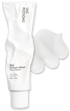 The Potions Aqua Moisturizer Gel Cream Mixer for Skincare l Korean Skincare, Cruelty-free, Hypoallergenic - 50g
