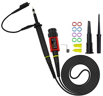 Testhaken und Rückensonde Pins Oscilloscope Probe 100: 1 Hochspannungsfestigkeit 2KV 100MHz for Oszilloskope Multimeter-Leads-Kit.