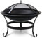 ZRSJ Barbecue Braciere, Barbecue Grill a Tre Gambe, Bracere Giardino Fornello in Ferro Laminato a Freddo di Alta qualità Corpo Barbecue da Giardino Adatto per Giardini, Terrazze Esterne. Seiko Build