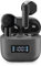 cellularline TONE Auricolari TWS Bluetooth A Capsula con ENC (Environmental Noise Cancelling), 4 Microfoni, Display LED, Total Play Time 20 Ore, Nero