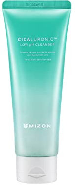 [MIZON] CICALURONIC LOW PH CLEANSER (120ml) Koreanische Hautpflege –Beruhigender, Feuchtigkeitsspendender und Hypoallergener Gesichtsreiniger – Vegane Behandlung