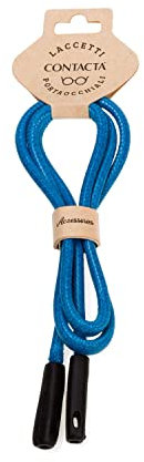 Contacta, Laccetti Portaocchiali, Accessori per Occhiali per Uomo e Donna, Cordino per Occhiali, Laccetti Colorati e Cool, Colore Azzurro, 6 g