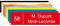Plaque boîte aux lettres personnalisable. (BAL0004). Numéro Maison + Nom. Plaque nominative PVC 10 x 2,5 cm autocollante - Rouge - Arial
