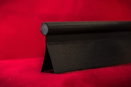 Awning C Rail 1.2m Section aluminium Profile Caravan Motorhome Campervan with D/S tape (Awning beading 7.5mm black)
