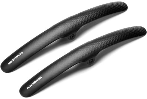 ROCKBROS Rennrad Schutzblech Set Spritzschutz Vorne Hinten mit Schnellverschluss für 27,5 Zoll Fahrräder 1 Paar