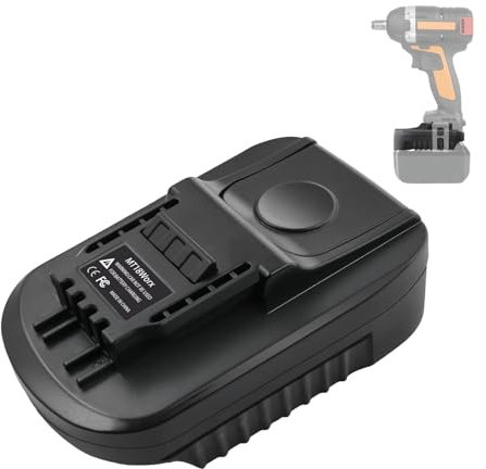 Battery Adapter Converter for Makita 18 V to for Worx 18 V-20 V Li-Ion Power Tool, Battery Adapter for Makita 18 V for Worx 18 V (20 V Li-Ion Power Tool (No Battery)