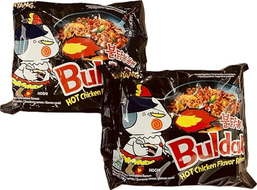 SamYang Instant Bratnudeln Buldak Hot Chicken Flavor Ramen, Spicy 2x 140g