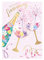 Words N Wishes Tarjeta de aniversario – Botella de champán con un acabado en relieve – Ecológica