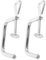Amosfun 2 Pezzi Clip Di Ricambio Per Macchina Per Pasta Manuale, Morsetto Fissaggio Universale, Argento, 6.1x2.8x0.4 Pollici, Accessorio Per Pasta Maker, Facile Da Usare, Sicuro E Durevole