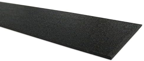 Renoplast® ABS-Montagestreifen für Traufprofil K30 | S80 2mm 200cm | Fertigstellung von Terrassen und Balkonen | Fliesenböden auf Klebemörtel | Wasser ablaufsysteme Winkelprofil