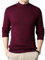 NITRY Sweater Herren Slim Fit Komfortabel Warm Knit Sweater Herren Jugend All-Match Klassisch Langarm Sweater Herren Weich Casual Mode Basic Sweater Herren I-Wine Red XL