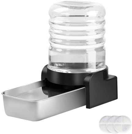 Marchul 3.8L Trinkbrunnen für Hunde und Katzen, Automatischer Trinkbrunnen mit Edelstahl-Wassernapf und 3 Filtern, Haustier wasserspender mit großer Kapazität für mittelgroße und große Haustiere