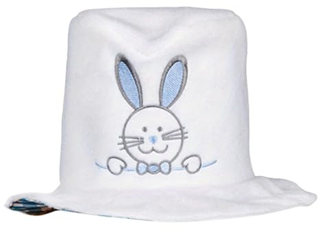 Osterhase Zylinderhut Osterhase Zylinderhut Osterhase | Osterparty Hut Zylinder Hut mit Samt Häschen | Lustiges Kostüm Hut