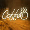 Coffee Neon Sign Dimmable LED Coffee Sign for Business Coffee Bar Neon Sign Accessories Light Up for Wall Decor USB Powered Neon Coffee Signs for Coffee Shop Coffee Station Kitchen