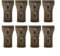 WIIYENA 8PCS Heavy Duty Hooks for Hanging on Brick Walls Secure Your Items with No Drilling Required, Supports Up to 30 lbs