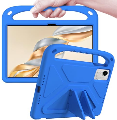 ATOOZ for Honor Pad X9a Case Kids 11.5-inch 2025, Blue | Shockproof Cover, Built-in Handle Stand, Easy Carrying, Hands-Free Viewing, For Honor X9a Tablet