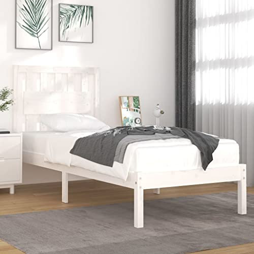 DYRJDJWIDHW betten Bed futonbett Bed frameTagesbett Ausziehbar 80x200 cm Massivholz KieferGeeignet für Schlafzimmer