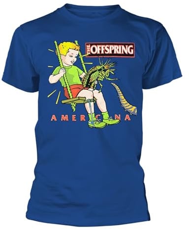 The Offspring Americana T Shirt XXL Blue