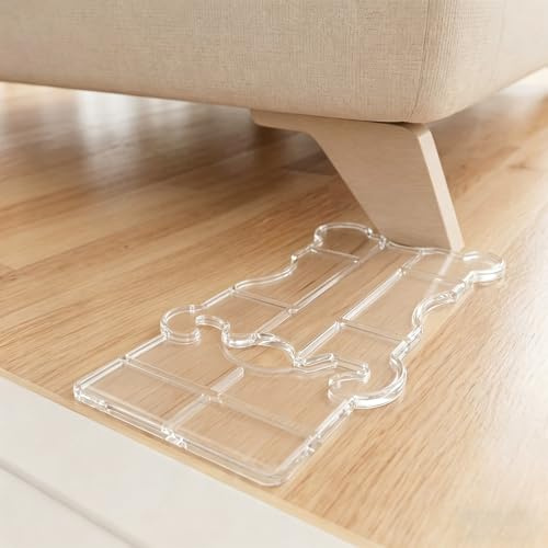 2 Stück abstandshalter Wand, 23 * 13.5cm Acryl Couch-Stopper, Acryl Wandabstandshalter, abstandhalter Wand, für Wohnzimmer Schlafzimmer Büro von Brandgefahren Durch Heizgeräte