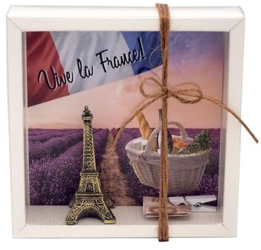 ZauberDeko Geldgeschenk Verpackung Frankreich Paris Urlaub Reise Eiffelturm Gutschein
