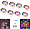 NEXVIN LED Lichterkette mit Batterie, 8er Stück Kupferdraht Lichterkette Bunt 3 Meter 30 LED, Micro LED Lichterkette für Hochzeit, Party, Weihnachten Beleuchtung Deko (Kommen mit 6 Ersatzbatterien)