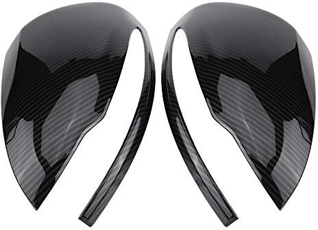 KSTE Carbon Spiegel Abdeckung, 1 Paar Carbon-Faser-Spiegel-Abdeckung for Benz C/E/GLC/S-Klasse W205 W213 W222 X253
