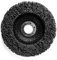5 Stück Reinigungsscheibe Grobreinigungsscheibe CSD Ø 125mm CBS für Winkelschleifer Clean Strip Disc Nylongewebescheibe Schwarz