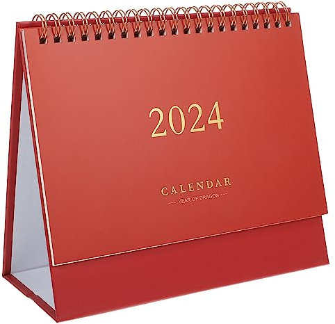 STOBOK 2022 Tischkalender Tagesplanung Kalender Monatsplanung Schreibtischunterlage Home School Office Supplies Pink