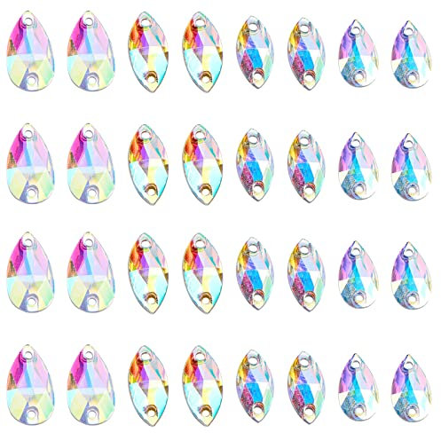 SUPERFINDINGS Über 160 Stück 4 Größen Acryl Angelköder Angeln Attractor Spinner Blades Teardrop Horse Eye Köder Für Harte Köder Wurm Spinner Köder Löffel Rigs Herstellung