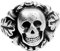 MK-Art Militaria Ring, Totenkopfring Freikorps Husaren