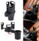 AQTZGOS Car Cup Holder Extender, 2 in 1 Multifunctional Car Beverage Extender Adapter with 360° Swivel Adjustable Base for 2.75-3.25 in Coffee Cup Car Cup Holder (Carbonblack)