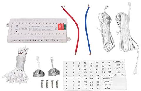 DC 12V / 24V LED Lichtsteuerung Smart Induction Treppenstufen LED Streifen Sensor Controller Schalttreiber Steuergerät für Heimtechnik