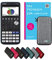 Casio fx-CG50 inkl. Schutztasche Hellgrau & Fachbuch (92 Seiten, DIN A4) – Grafikrechner – Smart Set