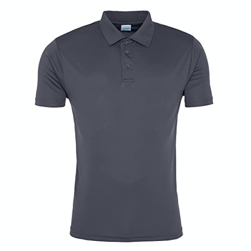 AWDis Cool Smooth Polo Charcoal