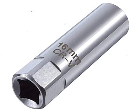 Bluwhale 16mm 12 Point Spark Plug Socket 3/8-Inch Thin Wall Spark Plug Socket Compatible with BMW, Mini, Nissan, Mercedes