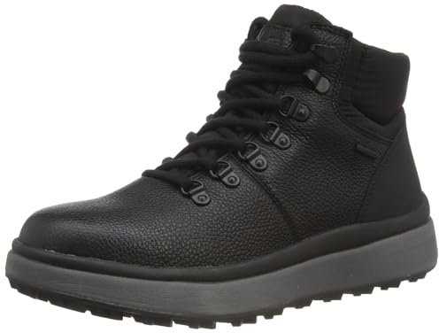 Geox U Granito + Grip B A, Stivale alla Caviglia Uomo, Nero, 46 EU