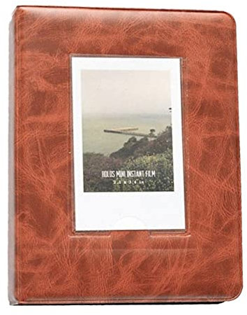 Stakee 64 Fotoalbum Vintage Leder Foto Album Foto Bild Aufbewahrung Album Name Kartenhalter Kamerazubehör