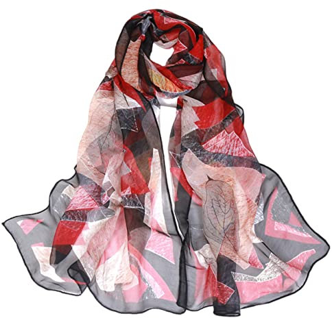 FAIRYGATE Schals und Tücher Chiffon Schal Stola für Damen Elegant für Zeremonie Schal Damen Chiffon Schulterbezug Eleganter Leichter Schal A4719