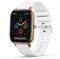 Vancle Correa para Amazfit Bip/Bip Lite/Bip S/Bip S Lite/Bip U/Bip U Pro/Bip 3 / Bip 3 Pro, Pulseras de Repuesto de Silicona de Reemplazo de Tamaño Ajustable Duradero de 20mm, Blanco