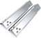 teileplus24 BR02-2-SG Gasgrill Edelstahl Brennerabdeckung kompatibel mit Burnhard Fred Junior/Fred Junior Deluxe/Fred Deluxe | Flavorizer Bars | Passgenau | Rostfrei | Brennerschutz