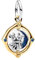 Feitery Adventskalender 2023 Charms Armband Bead Charm für Damen Weihnachtszeit (Maus Bicolor Drehender Mond)