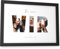 Papierschmiede® WIR personalisiertes Bild mit Fotos - A5 im Bilderrahmen - Geschenke für Frauen - Geschenke für Männer - Personalisiertes Geschenk Paare Partner Fotodruck Weihnachten Valentinstag