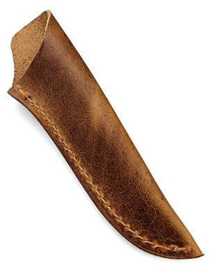 LEEINTO Knife Sheath Cowhides Leather Knife Sheath Outdoor Tool For Kitchen Fruit Knife Diy Straight Knife Case Knife Protective Cover Holder