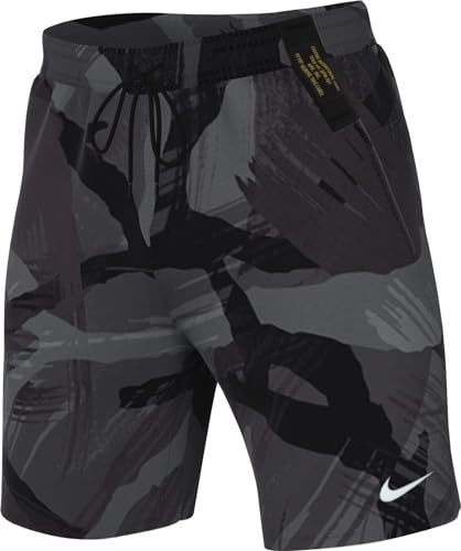 Nike Herren Shorts M Nk Df Form 9Ul Short Camo, Black/Black/White, FN3046-010, S