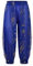 Manyakai Kinder Mädchen Bauchtanz Hose High Waist Tanzhose Leggings Tüll Schicht Orientalische Hose Arabisch Tanzkostüm Für Fasching Karneval Blau 134-140