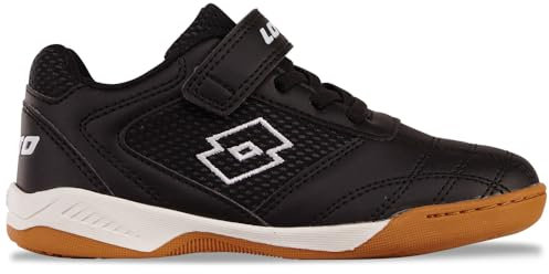 LOTTO Whizzer K, Scarpe da Ginnastica, Nero Bianco, 30 EU