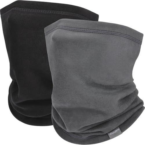 YANIKY Schlauchschal Winddicht Multifunktionstuch Winter Halstuch Herren Weich Atmungsaktiv Loop Schal Damen Warm Sportschal Halswärmer für Motorrad, Ski, Fahrrad, Laufen