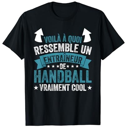 Coach Drôle Un Entraîneur De Handball Vraiment Cool T-Shirt